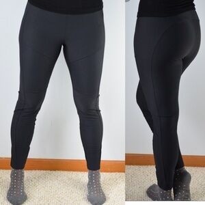 Athleta Madison Moto Tight Legging Size 8 in Grey 383903